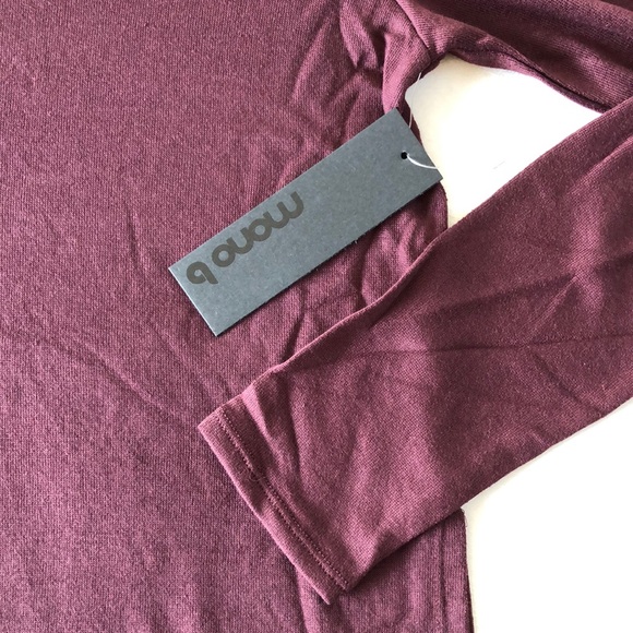 Mono B Long-sleeve Athleisure Flow Top - Picture 7 of 11